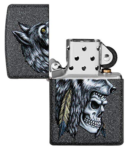 encendedores Zippo lobo durable y resistente