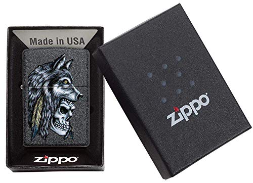 encendedores Zippo lobo estilo único