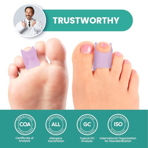 enderezadores de gel suave para pies
