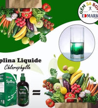 energía diaria con clorofila líquida