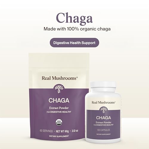 Energía diaria con hongo chaga