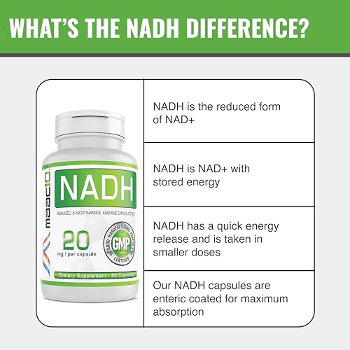 energía duradera con NADH MAAC10