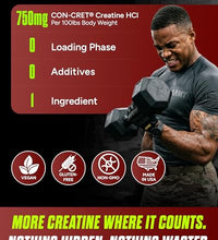 Energía instantánea con creatina HCl