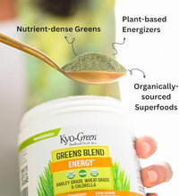 energía instantánea con polvo de verduras