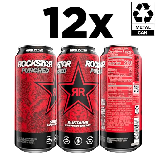 energía instantánea con Rockstar Punched