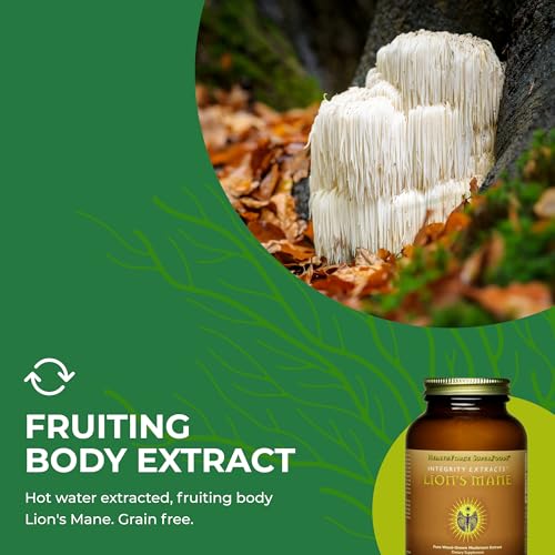 energía natural con melena de león