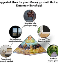energía positiva con pirámide orgónica