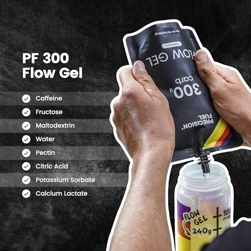 energía rápida en gel para maratones