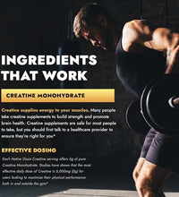 energía y rendimiento con creatina NATIVE OASIS