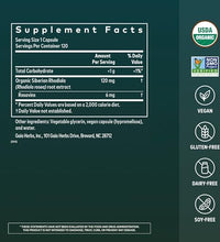 energía y resistencia con rhodiola