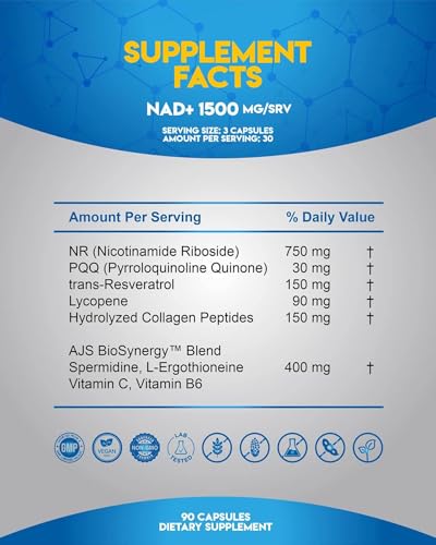 energía y vitalidad con AJS NAD+