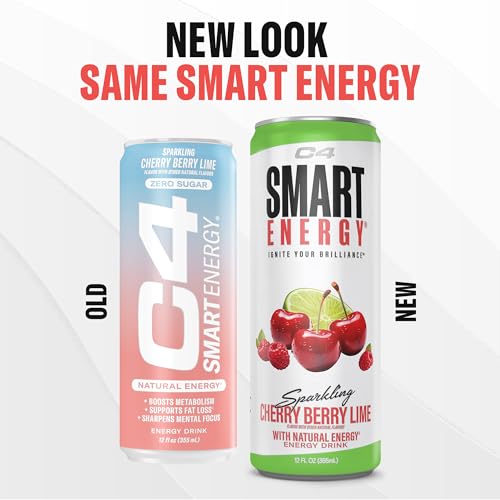energizante C4 sabor cereza y frambuesa