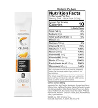 energizante CELSIUS sabor naranja