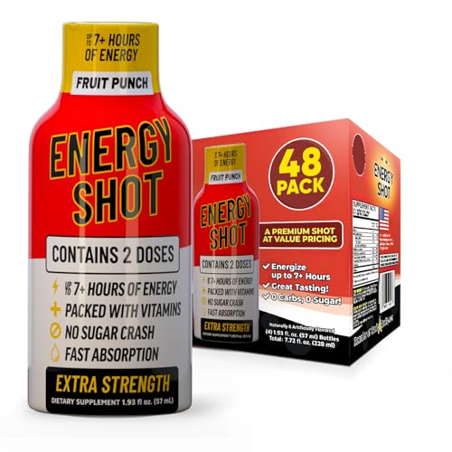 Energy shot extra fuerte sabor fruta