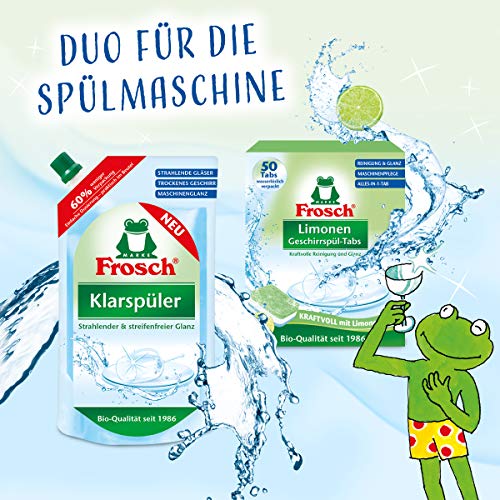 Enjuague Frosch ideal para platos delicados