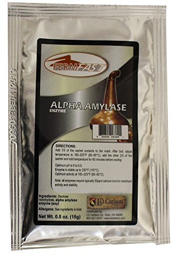 enzima alfa amilasa FERMFAST para digestión