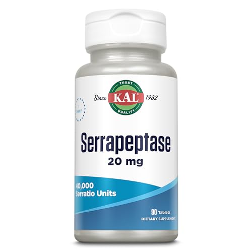 enzimas digestivas KAL Serrapeptase