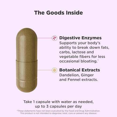 Enzimas digestivas OLLY para mujeres
