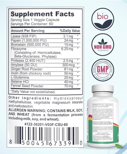 enzimas digestivas para salud intestinal