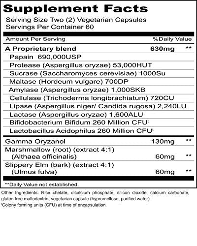 Enzimas naturales para bienestar digestivo
