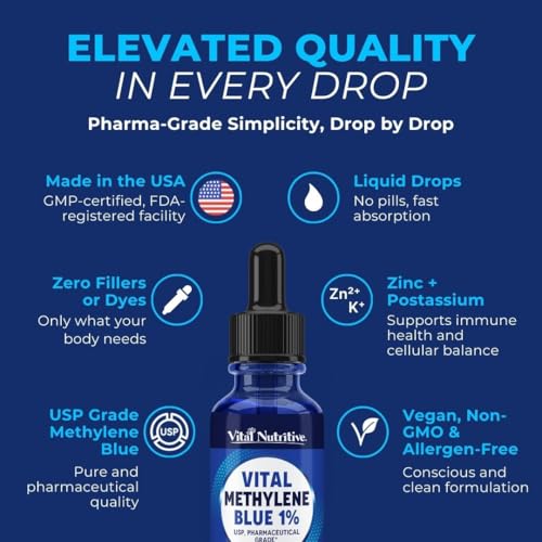 Equilibrio cognitivo con Gotas de Methylene Blue