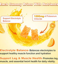 equilibrio de electrolitos con gomitas