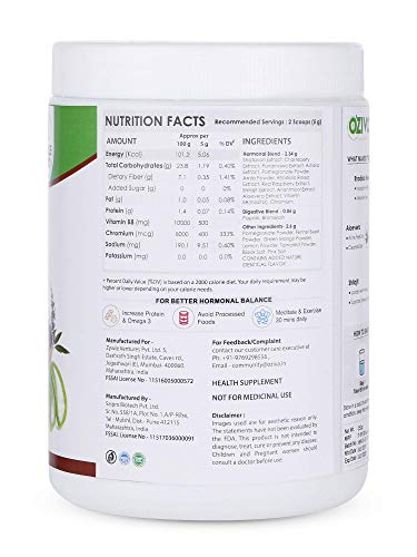 equilibrio hormonal con OZiva HerBalance