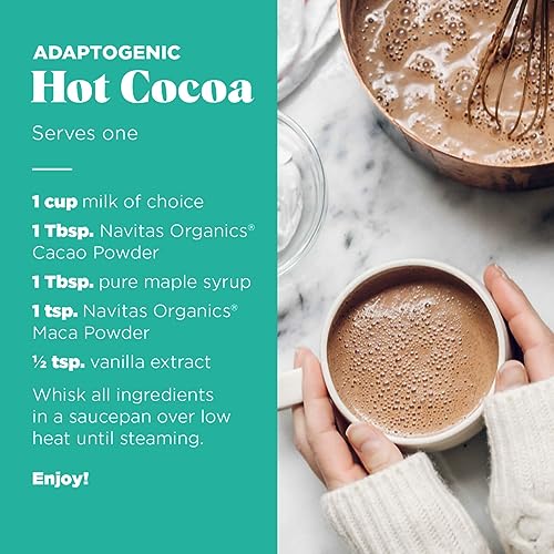 Equilibrio natural con polvo de maca