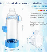 espaciador inhalador NESSI fácil de usar