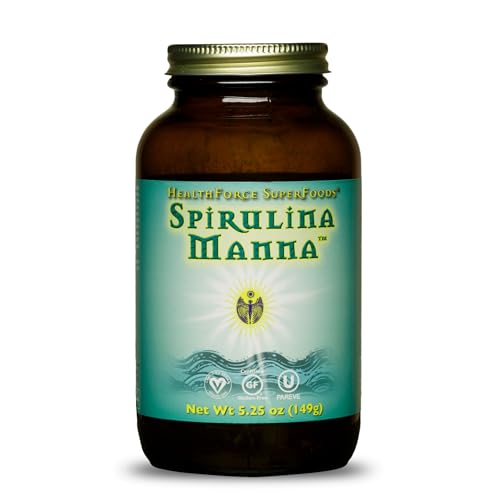 espirulina en polvo rica en nutrientes