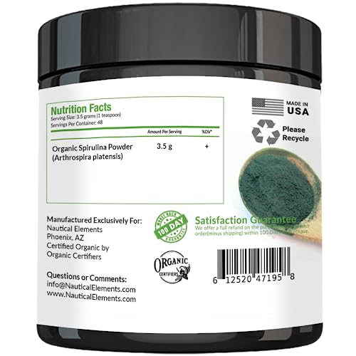 Espirulina verdeazulada de California