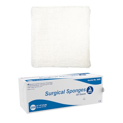esponjas de gasa absorbentes Dynarex