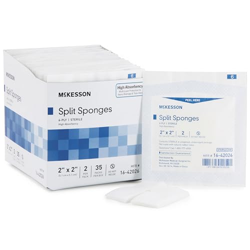 esponjas de gasa absorbentes McKesson