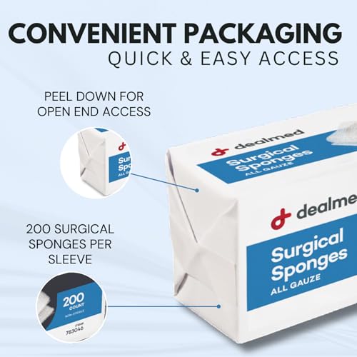 esponjas Dealmed para limpieza de heridas