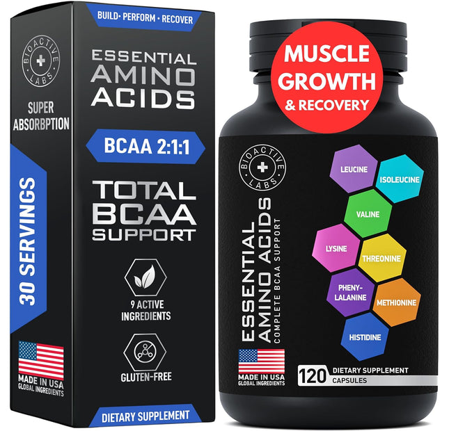 Essential Amino Acids BCAA 120 píldoras