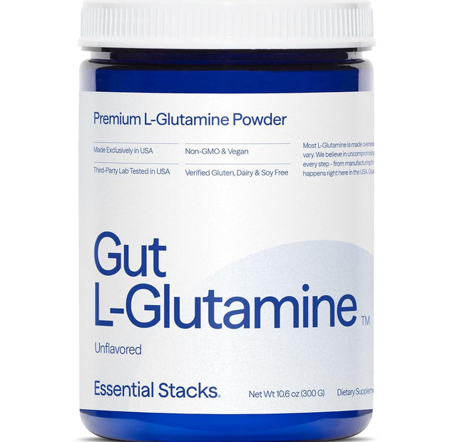 Essential Stacks L-Glutamina en polvo