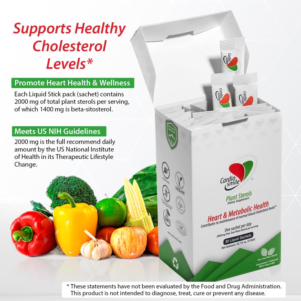 Esteroides Vegetales Cardiosmile para bienestar