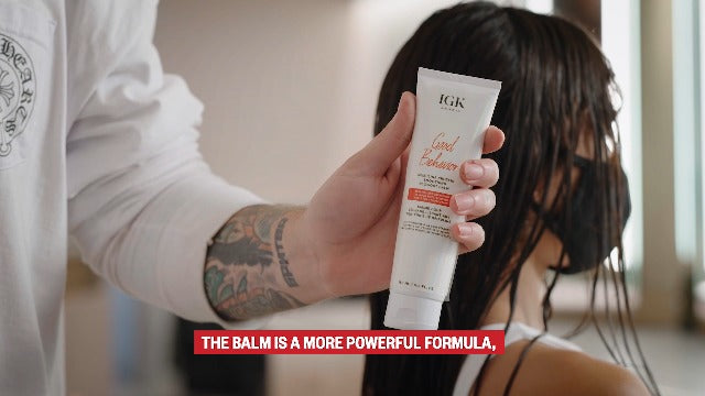 Estilo perfecto con IGK Crema para cabello