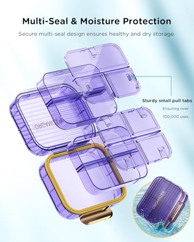 Estuche a prueba de humedad para pastillas
