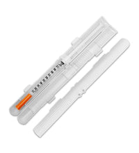 estuche de jeringas de viaje compacto