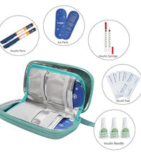 estuche de transporte para diabetes