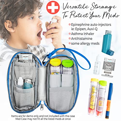 estuche de viaje para alergias y medicamentos