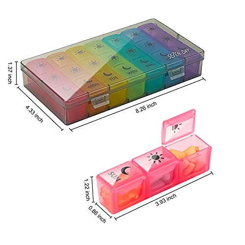 estuche de viaje para medicamentos compacto
