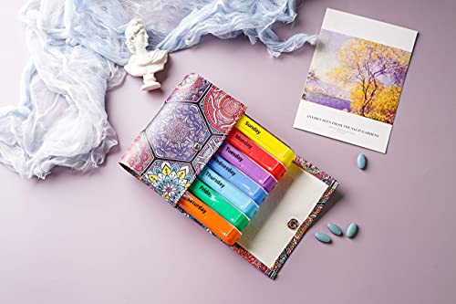 estuche incluido para organizar pastillas