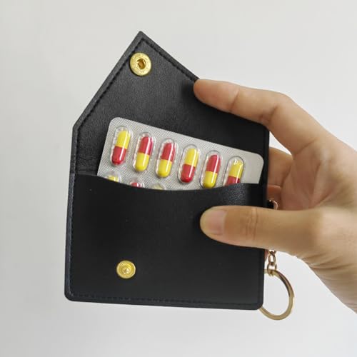 estuche negro para pastillas anticonceptivas