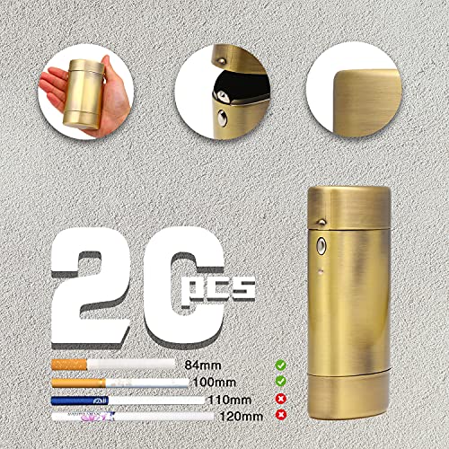 estuche para cigarrillos 100's compacto