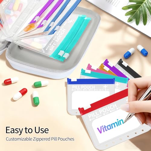 estuche portátil para pastillas