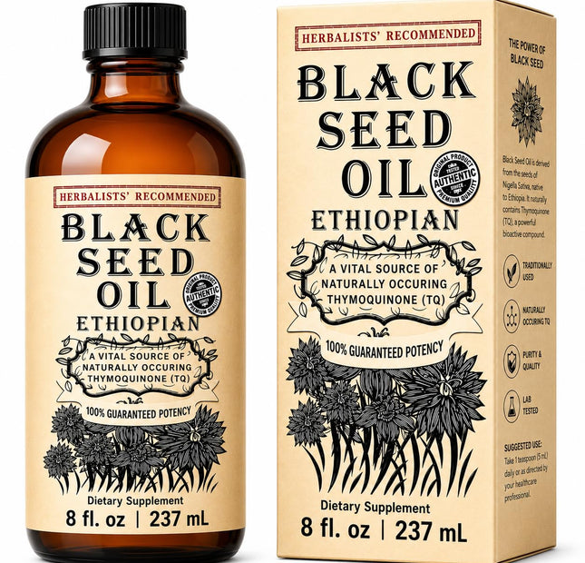 Ethiopian Aceite de Semilla Negra