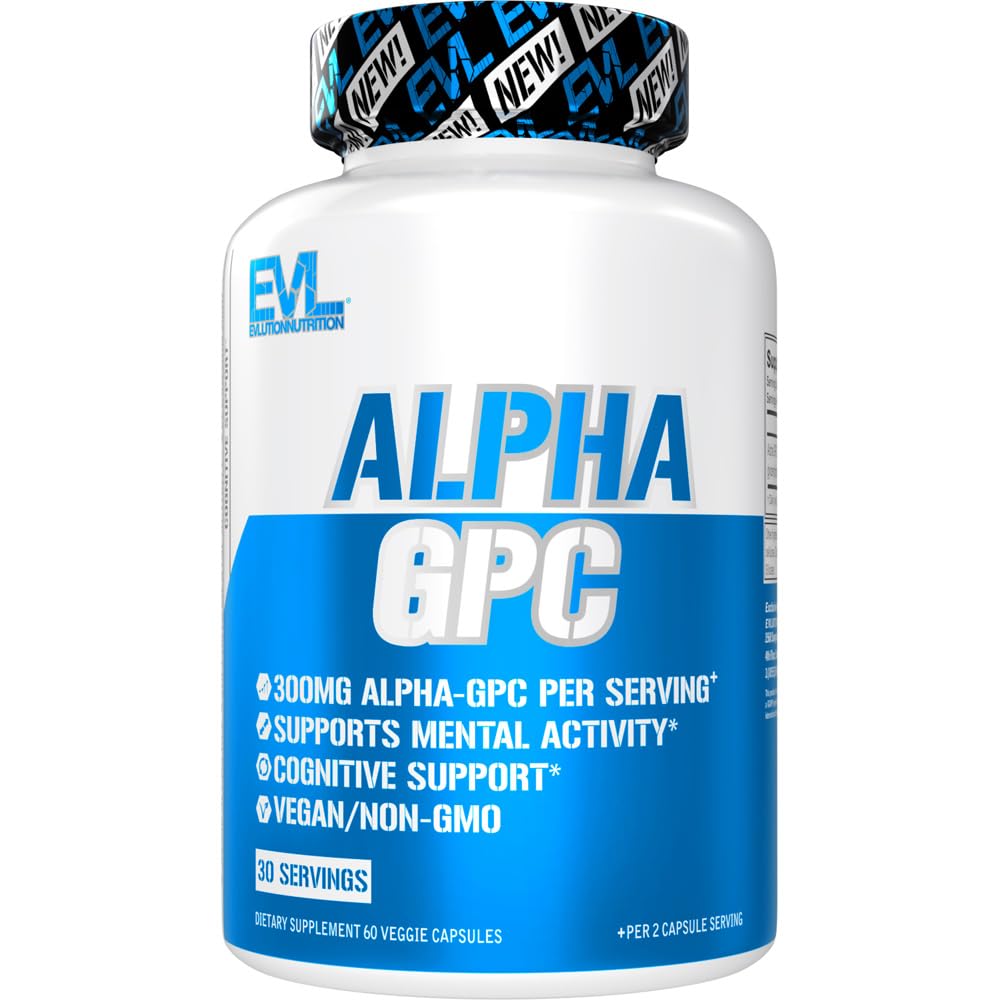 EVL Alpha GPC 600 mg