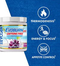 Evoburn Sin Cafeína Grape Blast